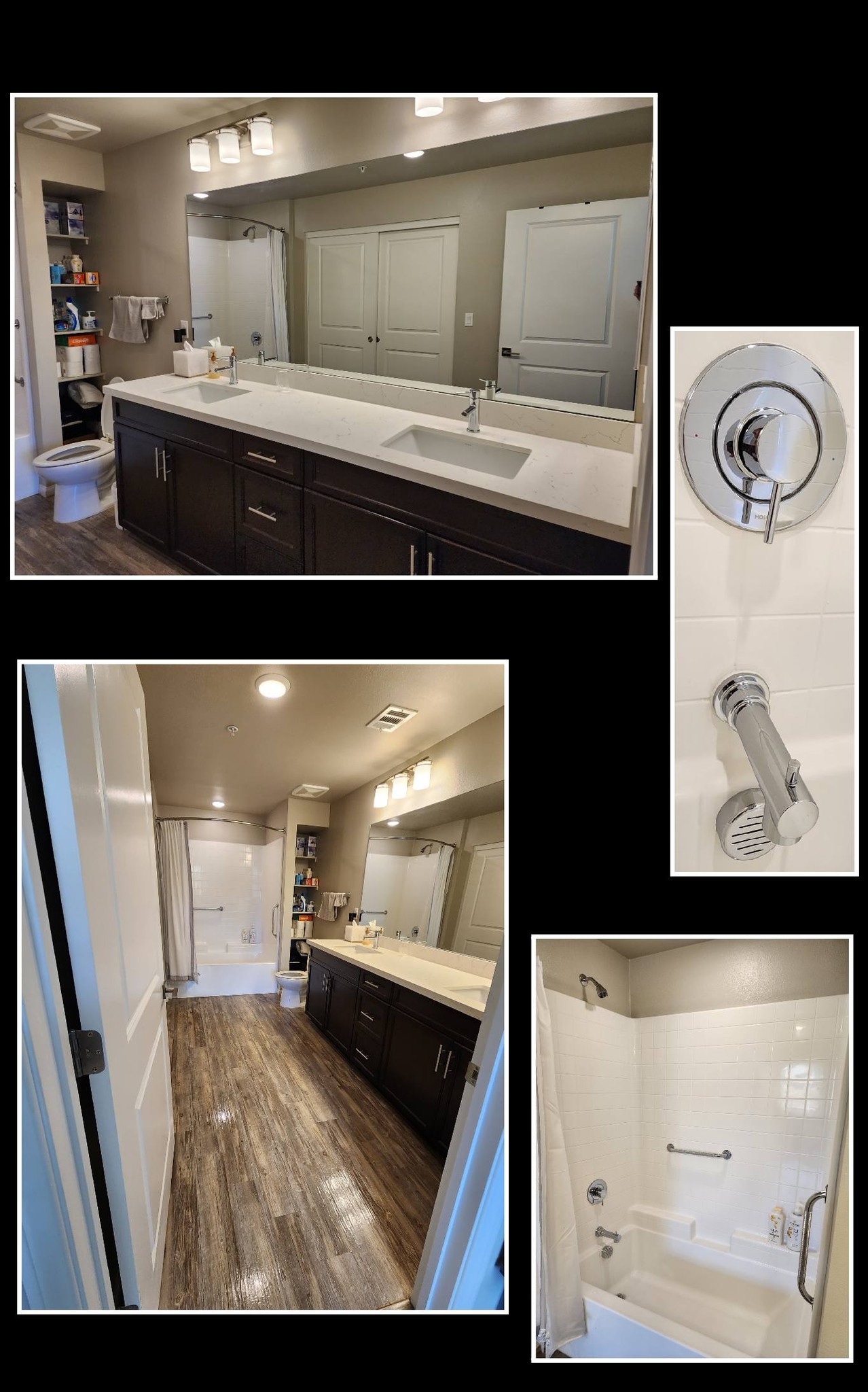 Fixture before cleaning