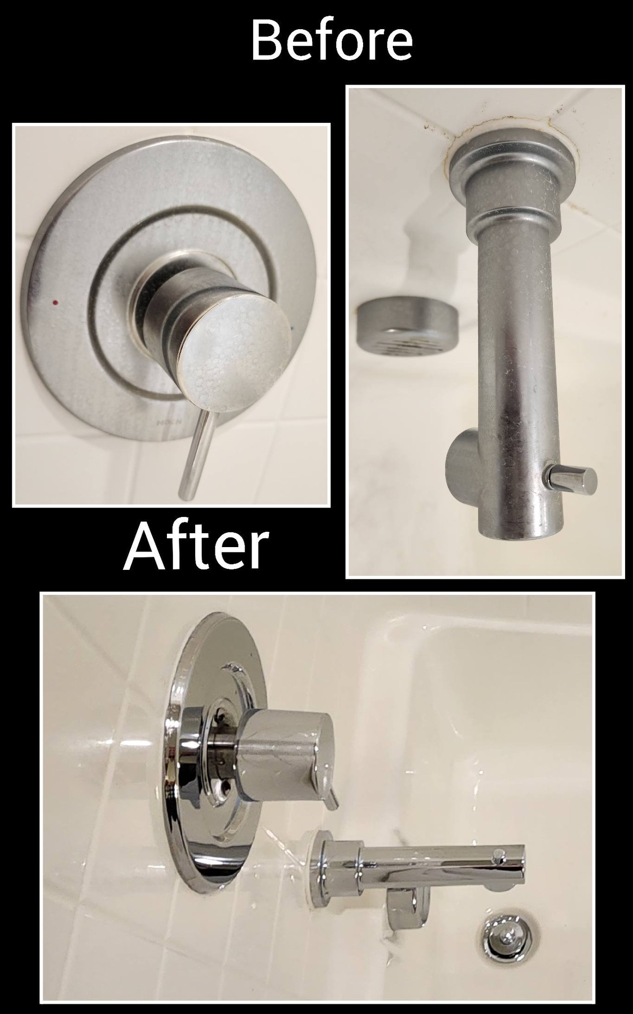 Fixture after cleaning